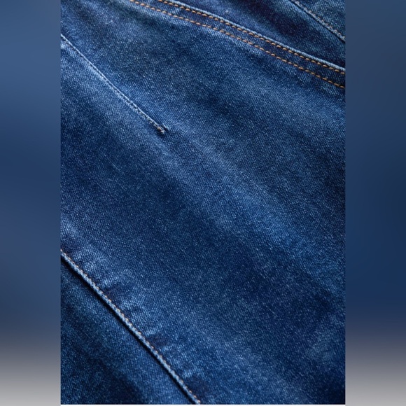 Veronica Beard Crosbie Wide Straight (Flare) Crop Leg High Rise Jeans 👖 Small - Picture 9 of 16